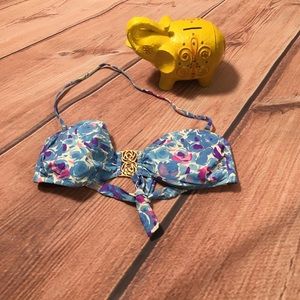 ABS Floral Bikini Top